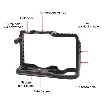 For Canon EOS-RP PULUZ Metal Camera Cage Stabilizer Rig