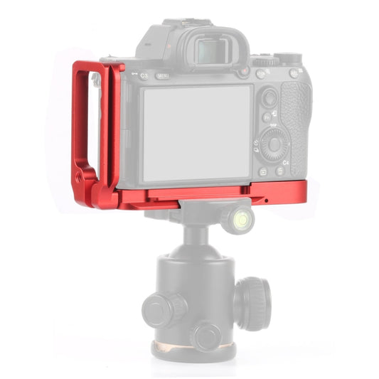 PULUZ 1/4 inch Vertical Shoot Quick Release L Plate Bracket Base Holder for Sony A9 (ILCE-9) / A7 III/ A7R III