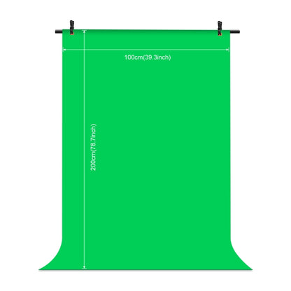 PULUZ 1x2m T-Shape Photo Studio Background Support Stand Backdrop Crossbar Bracket Kit with Clips