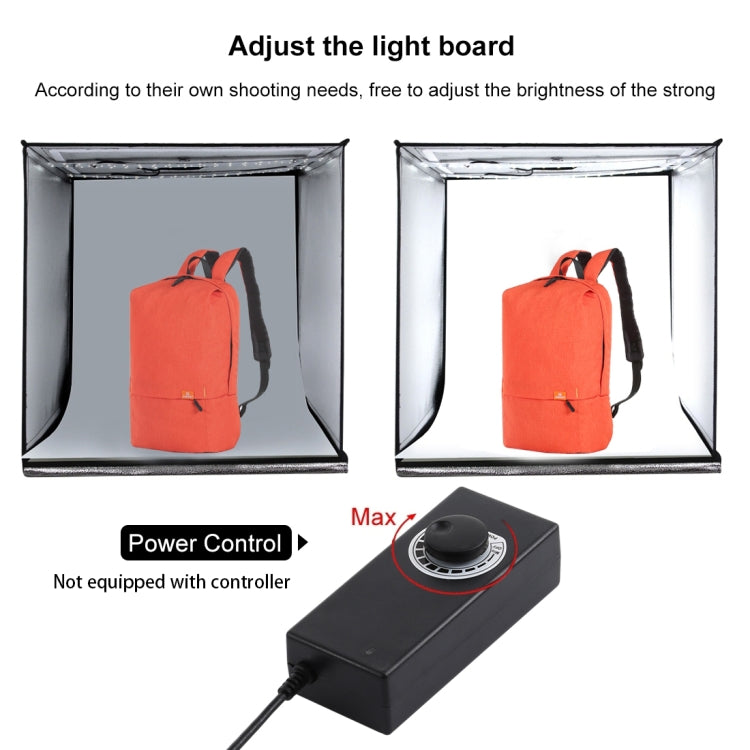 PULUZ 30W 1690LM 60 LEDs SMD 5730 5500K Aluminum Base Light Panel for 60cm Studio Tent