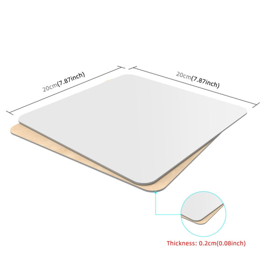 PULUZ 20cm Photography Acrylic Reflective Display Table Background Board