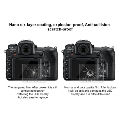 PULUZ 2.5D 9H Tempered Glass Film for Nikon D7100