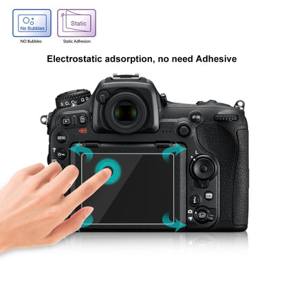 PULUZ 2.5D 9H Tempered Glass Film for Nikon D7100