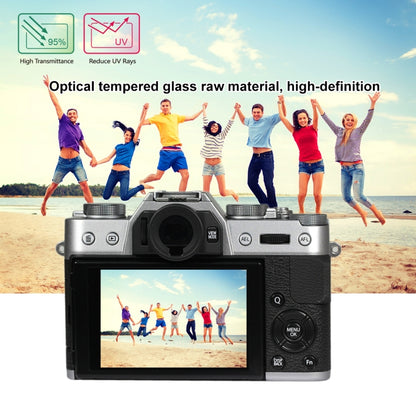 PULUZ 2.5D 9H Tempered Glass Film for Fujifilm X-T10, Compatible with Fujifilm X-A1 / X-A2 / X-M1 / X30 / X-T20 / X-T30 / X-T100 / X-E3, Panasonic GF8, Nikon S2, Casio ZS240 / ZS210 / ZS190 / EX-FR200 / EX-FR110H / EX-FR100L / EX-FRX10