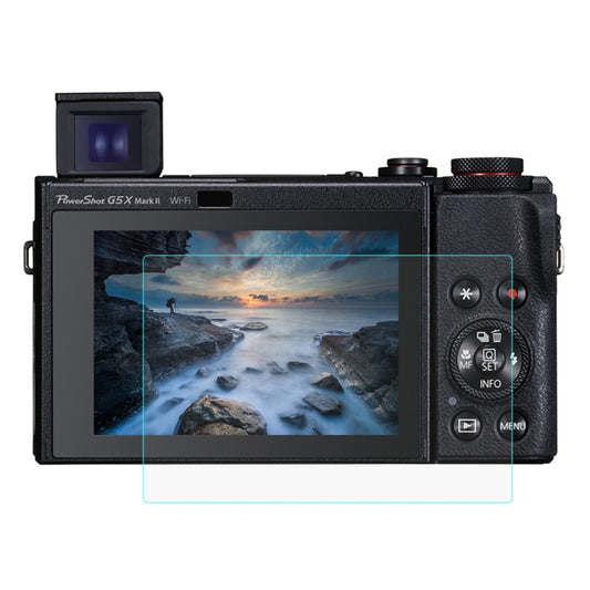 غشاء زجاجي مقوى PULUZ 2.5D 9H لكاميرا Canon PowerShot G5 X Mark II، لكاميرا Canon G5 X Mark II