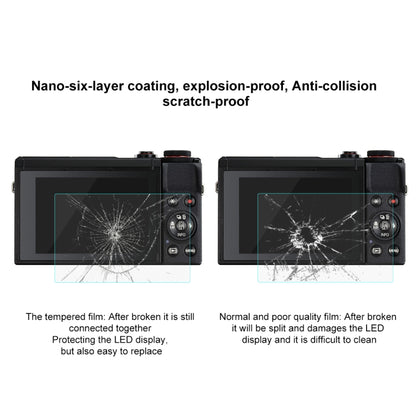 PULUZ 2.5D 9H Tempered Glass Film for Canon PowerShot G7 X Mark III / M200 / 850D