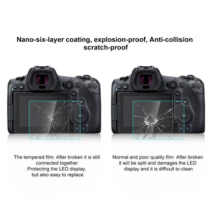 PULUZ 2.5D 9H Tempered Glass Film for Canon EOS R5 / EOS R5C