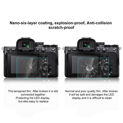 PULUZ 2.5D 9H Tempered Glass Film for Sony Alpha 7 IV / A7 IV / ILCE-7M4 / A7M4