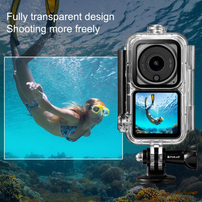 PULUZ 60m Waterproof Housing Diving Case for DJI Action 2 Camera Unit / Action 2 Power Combo / Action 2 Dual-Screen Combo, Diving Case