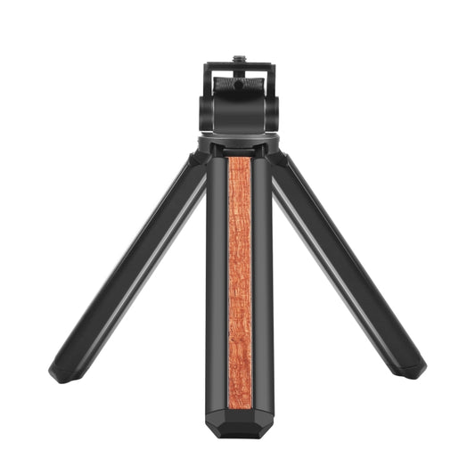 PULUZ Inlaid Wood Desktop Vlogging Live Tripod Holder with Tripod Head