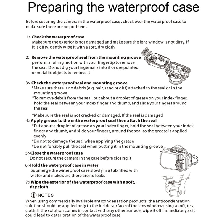 PULUZ 40m Underwater Depth Diving Case Waterproof Camera Housing for Sony RX100 III