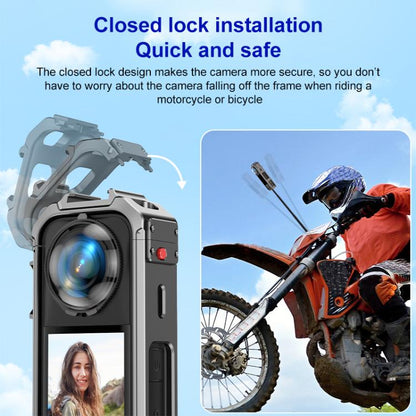 For Insta360 X4 PULUZ Aluminum Alloy Protective Cage Rig Expand Cold Shoe Housing Frame, Protective Cage
