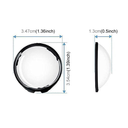 For Insta360 X5 PULUZ Rotating Optical Tempered Glass Lens Guard Protective Cover