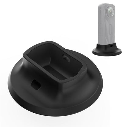 حامل قاعدة لاصقة لسطح المكتب من السيليكون PULUZ لحامل Insta360 X5، قاعدة سيليكون للحامل