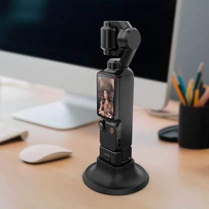 حامل قاعدة سطح المكتب من السيليكون اللاصق PULUZ لـ DJI Osmo Pocket 3
