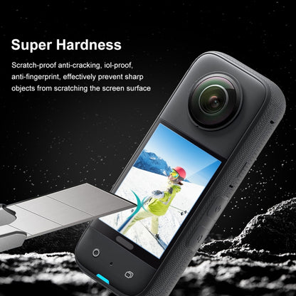 For Insta360 X3 PULUZ 2pcs Curved  HD Screen Film