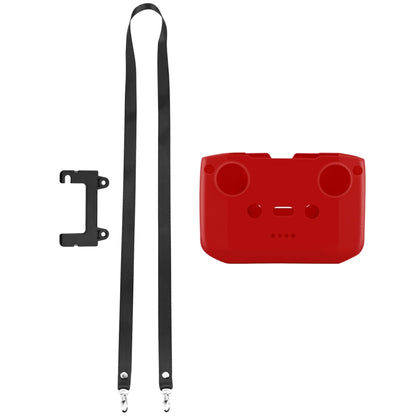 PULUZ Shockproof Anti-scratch Silicone Case with Neck Strap For DJI Neo / Mini 3 / 3 Pro / Mavic 3 / Air 2S / Mini 2 RC-N2 / RC-N1 / RC-N3 Remote Control, For DJI Mini 3 / 3 Pro / Mavic 3 / Air 2S / Mini 2 Remote Control with Neck Strap