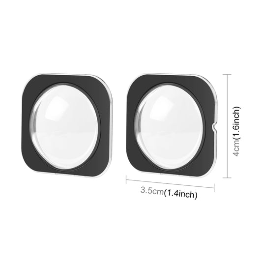 غطاء حماية زجاجي بصري لعدسة Insta360 X3 PULUZ، واقي عدسة زجاجي بصري لعدسة Insta360 X3
