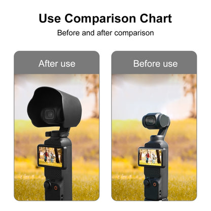 غطاء حماية لعدسة واقي الشمس لكاميرا DJI OSMO Pocket 3، واقي الشمس