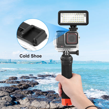 حافظة PULUZ المقاومة للماء لكاميرا Insta360 Ace Pro حتى عمق 60 مترًا مع محول قاعدة وبرغي، حافظة Insta360 Ace Pro المقاومة للماء