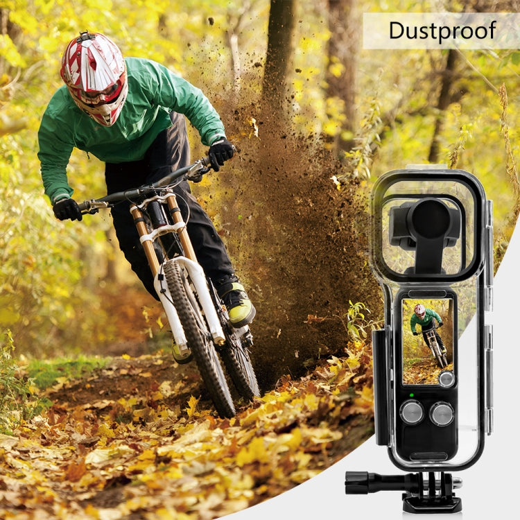 حافظة غوص PULUZ مقاومة للماء لكاميرا DJI Osmo Pocket 3 حتى 45 مترًا، حافظة مقاومة للماء (شفافة)