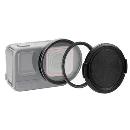 For Insta360&#160;Ace&#160;Pro PULUZ 52mm UV Lens Filter Adapter Ring with Lens Cover, For Insta360 Ace Pro Filter Adapter Ring