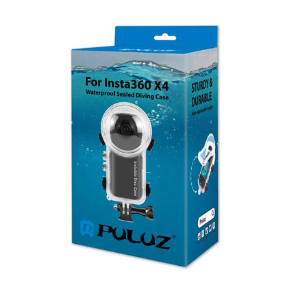 For Insta360 X4 PULUZ 50m Waterproof Sealed Diving Case, Diving Case