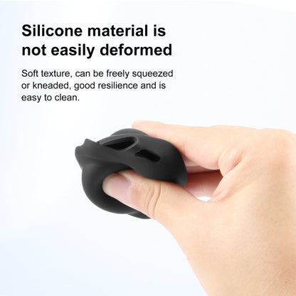 For Insta360 X4 PULUZ Silicone Protective  Lens Cover