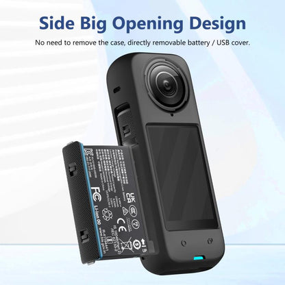 For Insta360 X4 PULUZ Full Body Dust-proof Silicone Protective Case, Protective Case