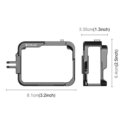 For Insta360 Ace Pro PULUZ Metal Protective Cage Adapter Frame, For Insta360 Ace Pro