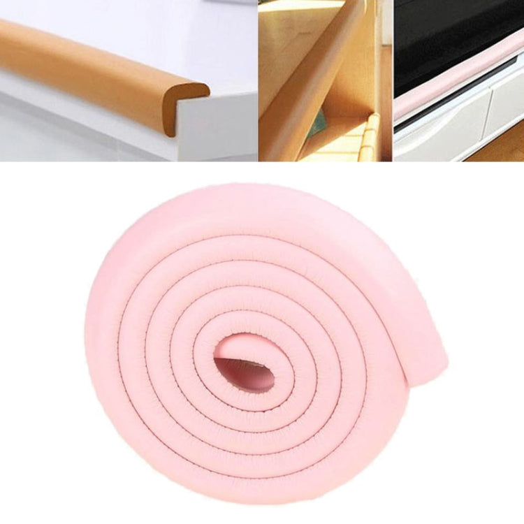 212cm Baby Edge Cushion Foam with Self-adhesive Tape, 212cm Light Green, 212cm Coffee, 212cm Pink