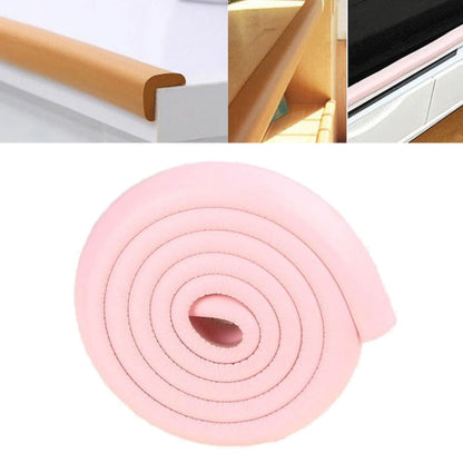 212cm Baby Edge Cushion Foam with Self-adhesive Tape, 212cm Light Green, 212cm Coffee, 212cm Pink