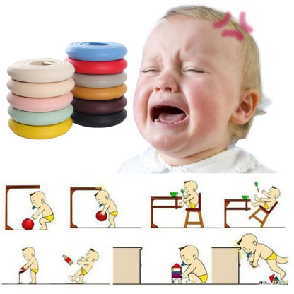 212cm Baby Edge Cushion Foam with Self-adhesive Tape, 212cm Light Green, 212cm Coffee, 212cm Pink