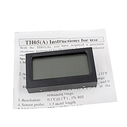 مقياس حرارة رقمي صغير للرطوبة داخل المنزل بشاشة LCD، شاشة عرض TH05 مئوية، شاشة عرض TH05A فهرنهايت