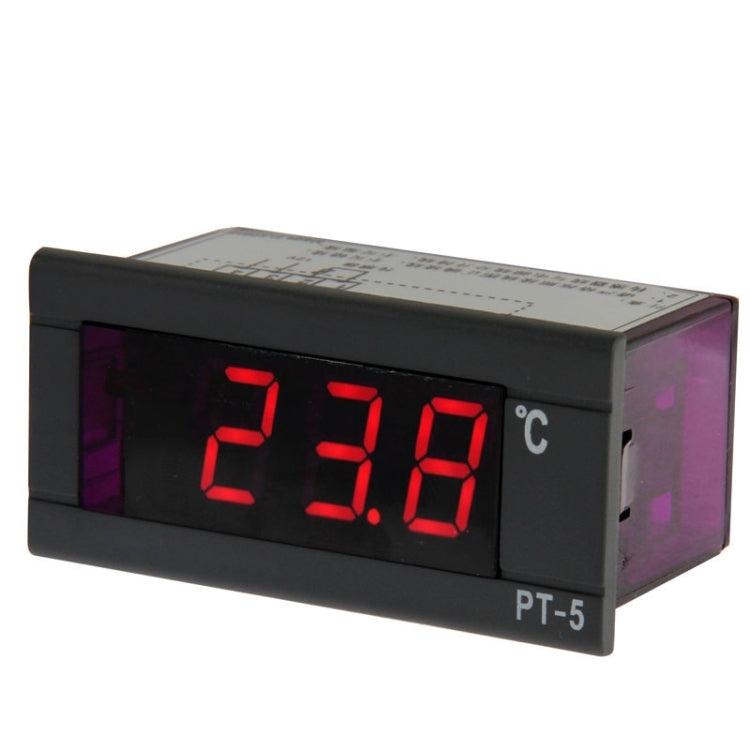 مقياس حرارة رقمي بشاشة LCD للثلاجة والفريزر PT-5، نطاق درجة الحرارة: من -40 إلى 110 درجة مئوية، PT-5