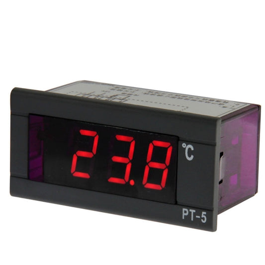 مقياس حرارة رقمي بشاشة LCD للثلاجة والفريزر PT-5، نطاق درجة الحرارة: من -40 إلى 110 درجة مئوية، PT-5