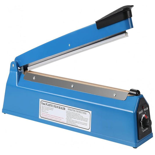 FS-300 300mm Heat Sealing Hand Impulse Poly Sealer Closer Machine, 300mm Heat Sealing Machine, FS-300
