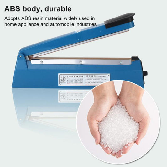 FS-300 300mm Heat Sealing Hand Impulse Poly Sealer Closer Machine, 300mm Heat Sealing Machine, FS-300