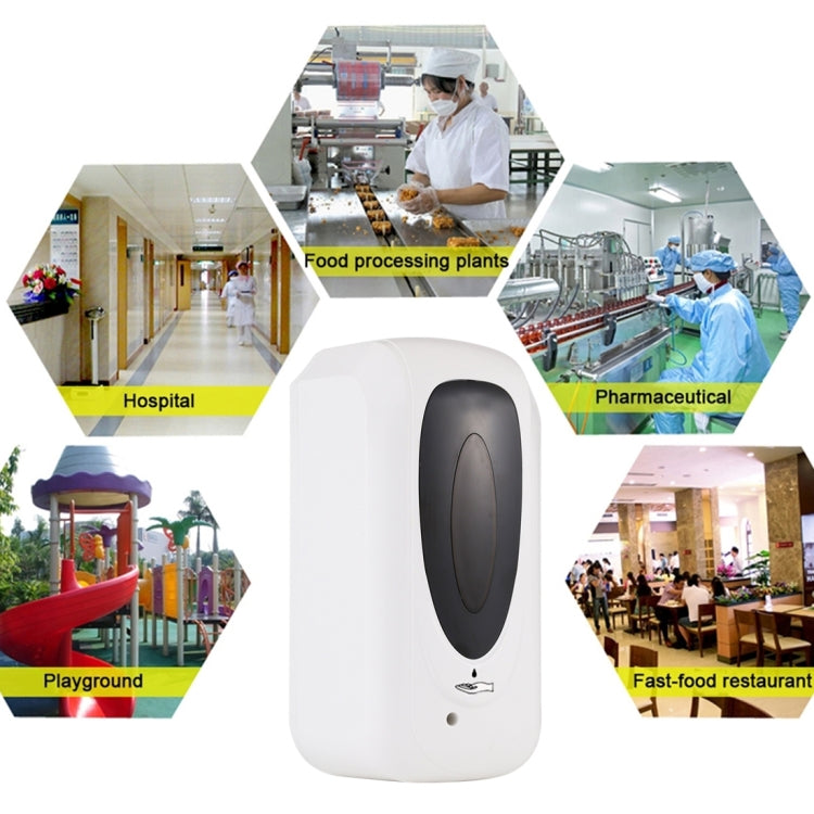 F1304 1000ML Touchless Automatic Infrared Sensor Liquid Soap Sanitizer  Dispenser, F1304