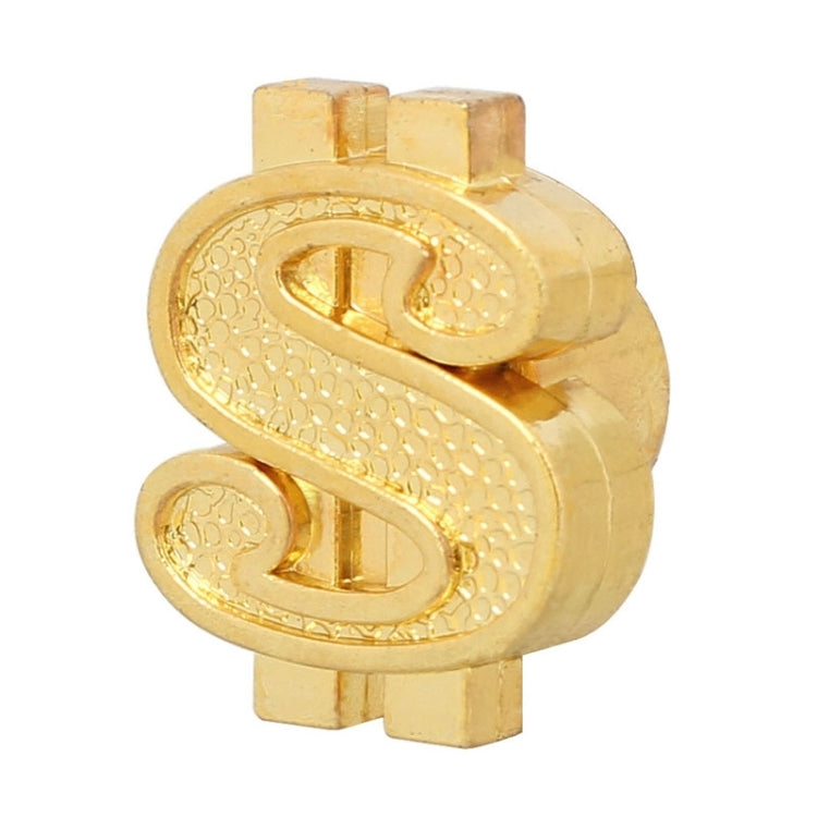 Universal 8mm Dollar Style Plastic Car Tire Valve Caps, Pack of 4, Dollar Style