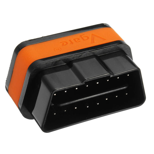 أداة فحص السيارة عالية الجودة فائقة الصغر Vgate iCar2 ELM327 OBDII WiFi، تدعم Android وiOS، WiFi باللون الأسود