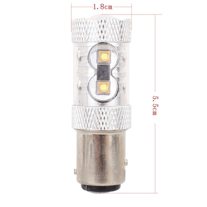 1157/BAY15D 50W 750LM 6500K White Light 10-3535-LEDs Car Brake Light  , Constant Current , DC12-24V, 1157 50W