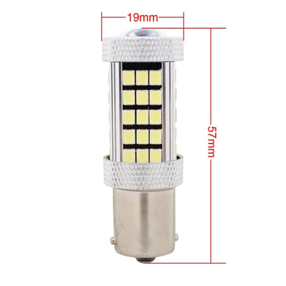 2 PCS 1156/BA15S 12.6W 630LM 6500K White Light 2835 SMD 66 LED Car Brake / Steering Light, DC12V, 1156