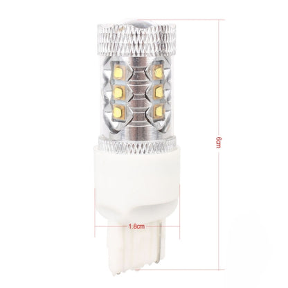 T20/7440 Single Wire 80W 800LM 6500K White Light 16-3535-LEDs Car Foglight, Constant Current , DC12-24V, T20