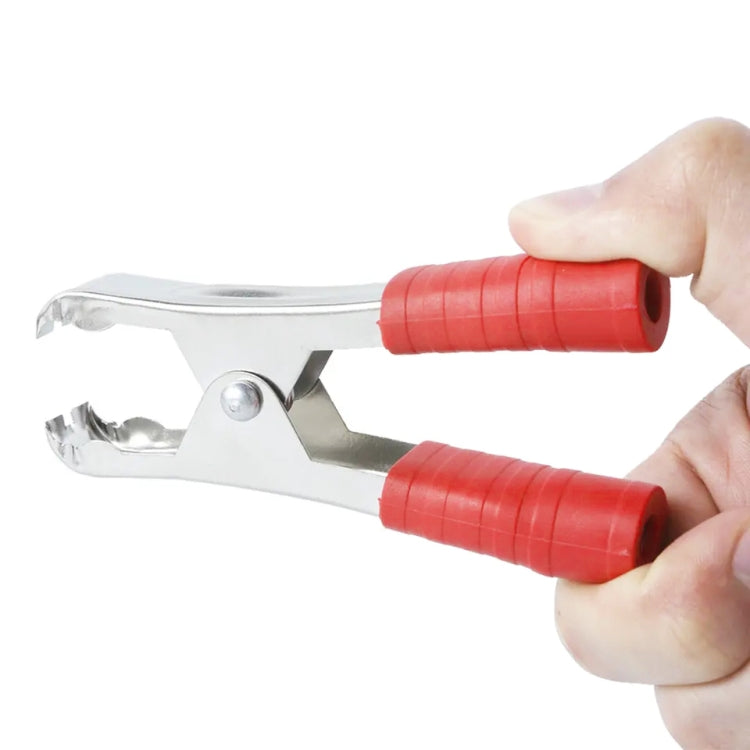 100A Car Battery Terminal Alligator Crocodile Clamp Clip (Pair), 100A L-05