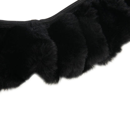Universal Premium Soft Short Plush Winter Car Steering Wheel Cover, Outer Diameter: About 25-35cm, Outer Diameter: About 25-35cm(Black), Outer Diameter: About 25-35cm(Gold)