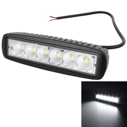 18W 1440LM Epistar 6 LED  Car Work Lamp Bar Light Waterproof IP67, DC 10-30V, DC 10-30V, 1440LM