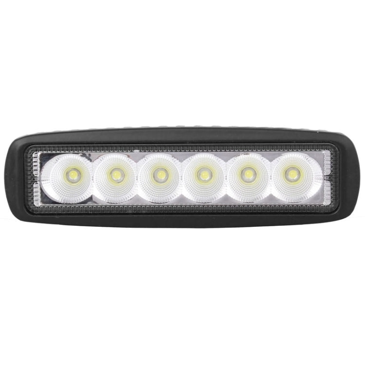 18W 1440LM Epistar 6 LED  Car Work Lamp Bar Light Waterproof IP67, DC 10-30V, DC 10-30V, 1440LM