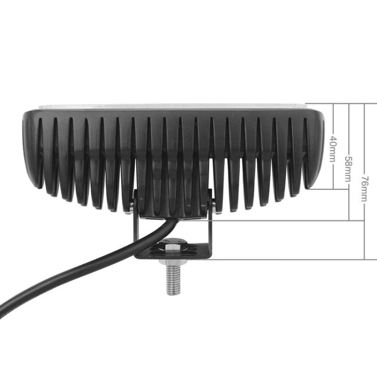18W 1440LM Epistar 6 LED  Car Work Lamp Bar Light Waterproof IP67, DC 10-30V, DC 10-30V, 1440LM
