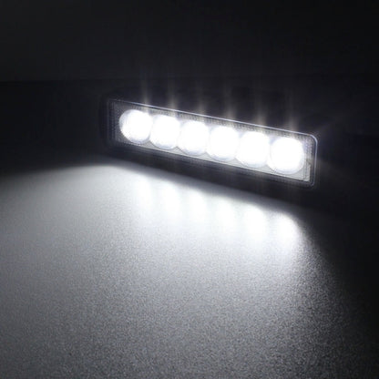 18W 1440LM Epistar 6 LED  Car Work Lamp Bar Light Waterproof IP67, DC 10-30V, DC 10-30V, 1440LM